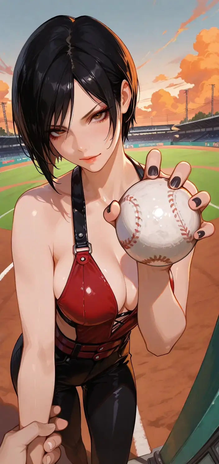 AI art '⚾🦅'