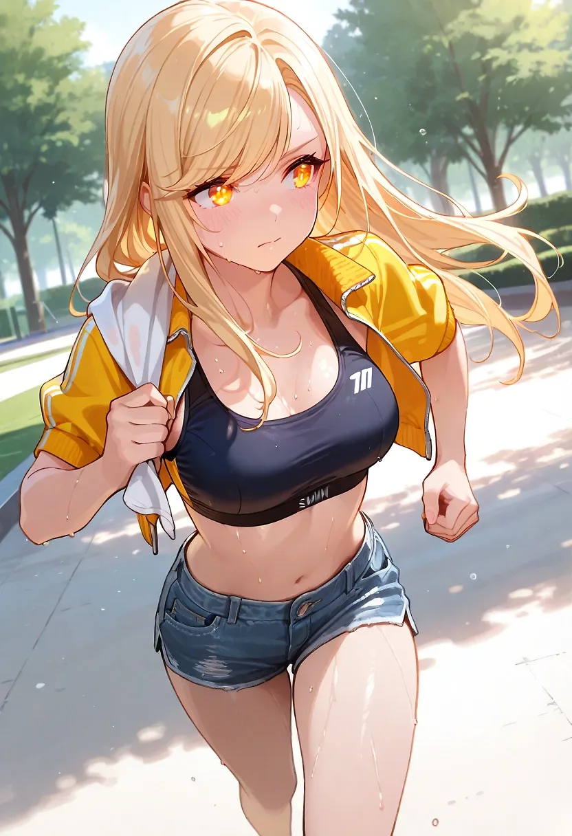Zoe beating the heat some more