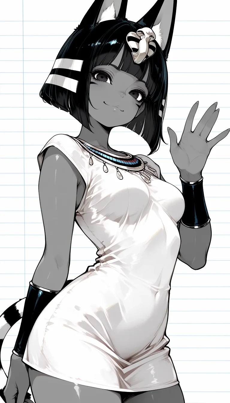 Sketching Ms. Ankha