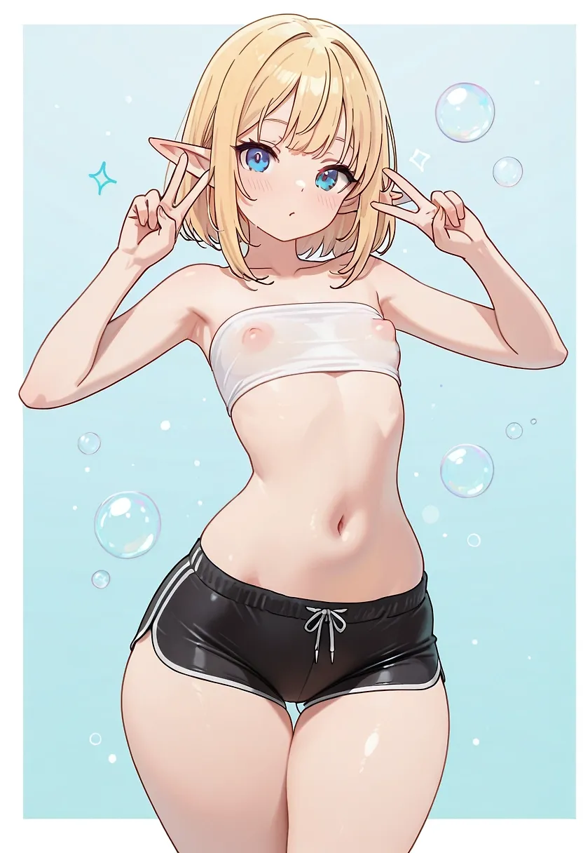 AI art "Bubbly personality"