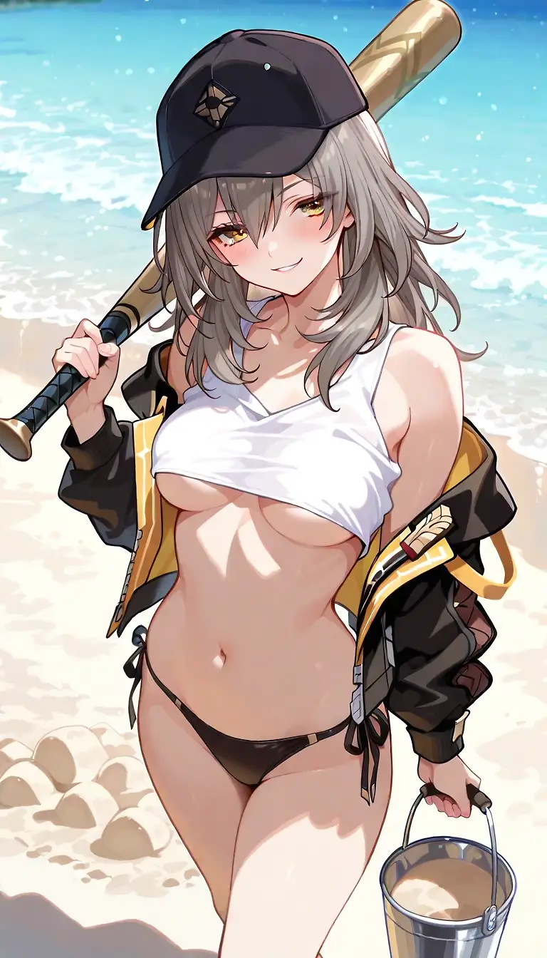 Galactic Beach Baseballer
