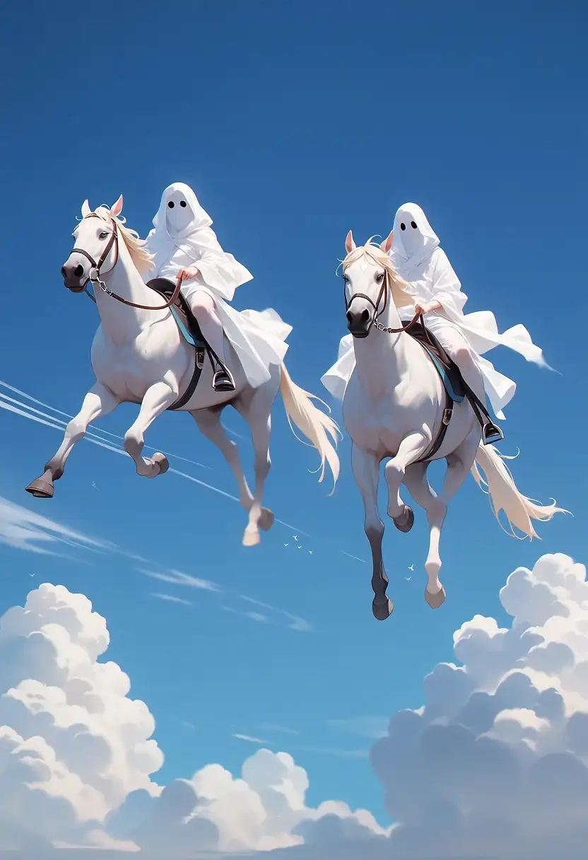AI art "Ghost Riders in the Sky.  Johnny Cash. Song to image"