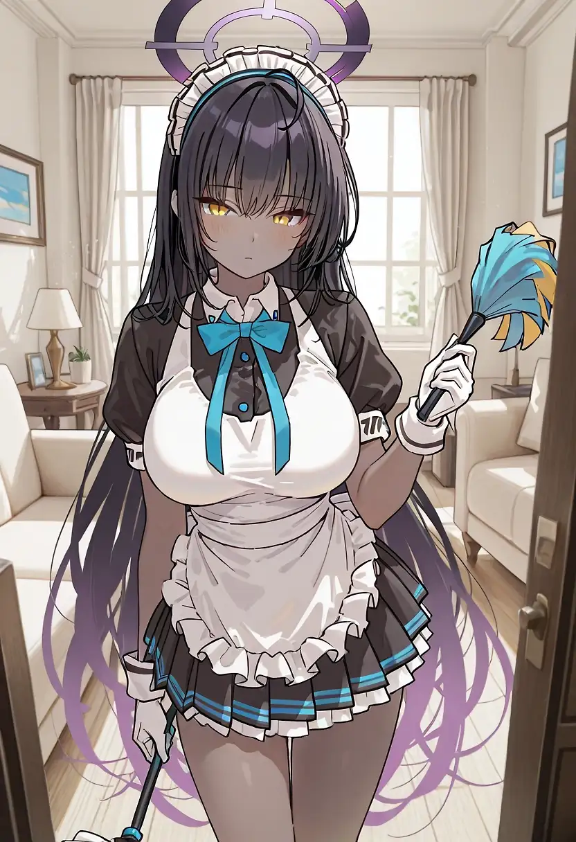AI art "New maid"