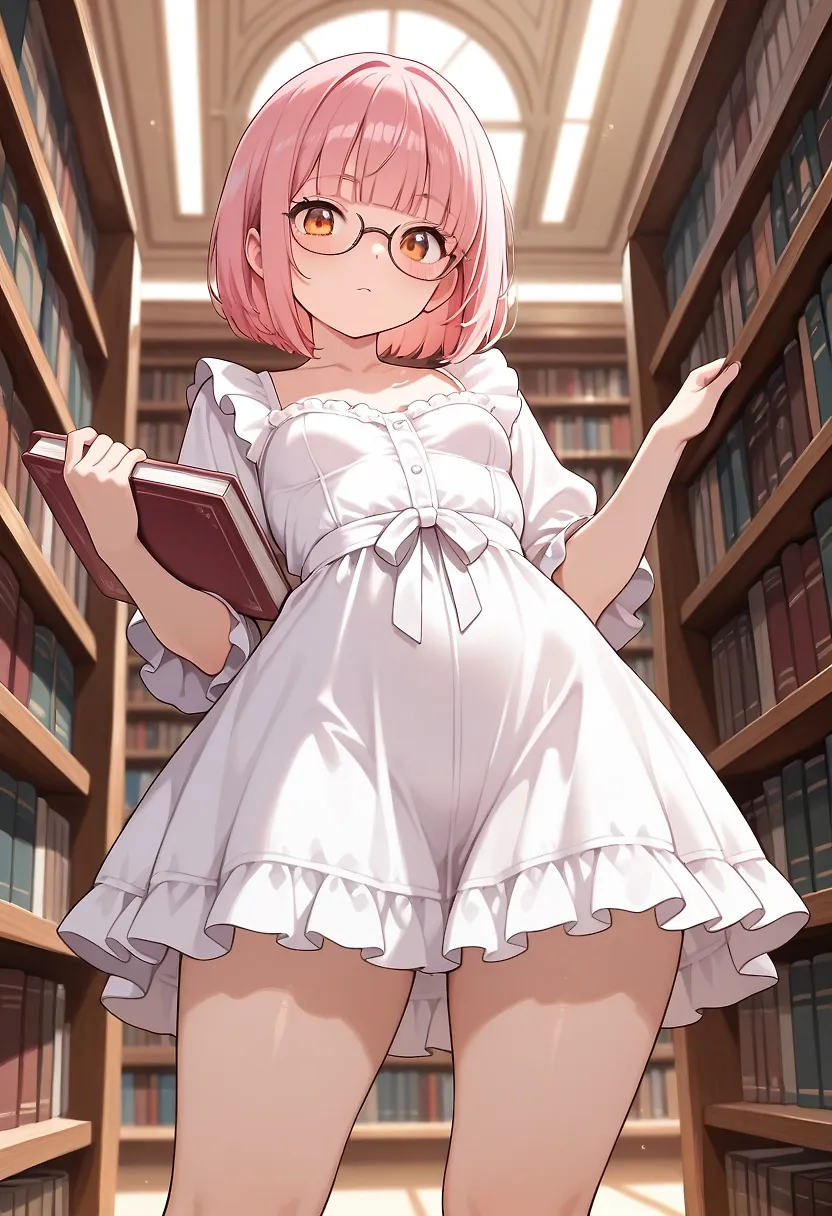 AI art "Library"