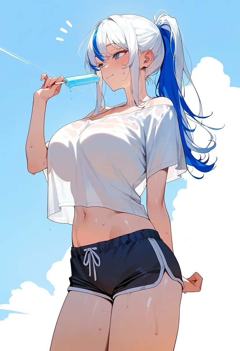 Kairi trying to cool off