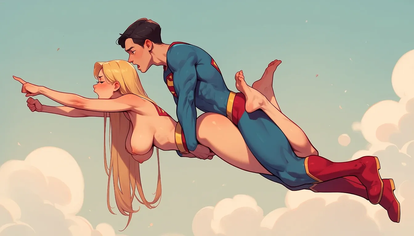 Supergirl pose challenge