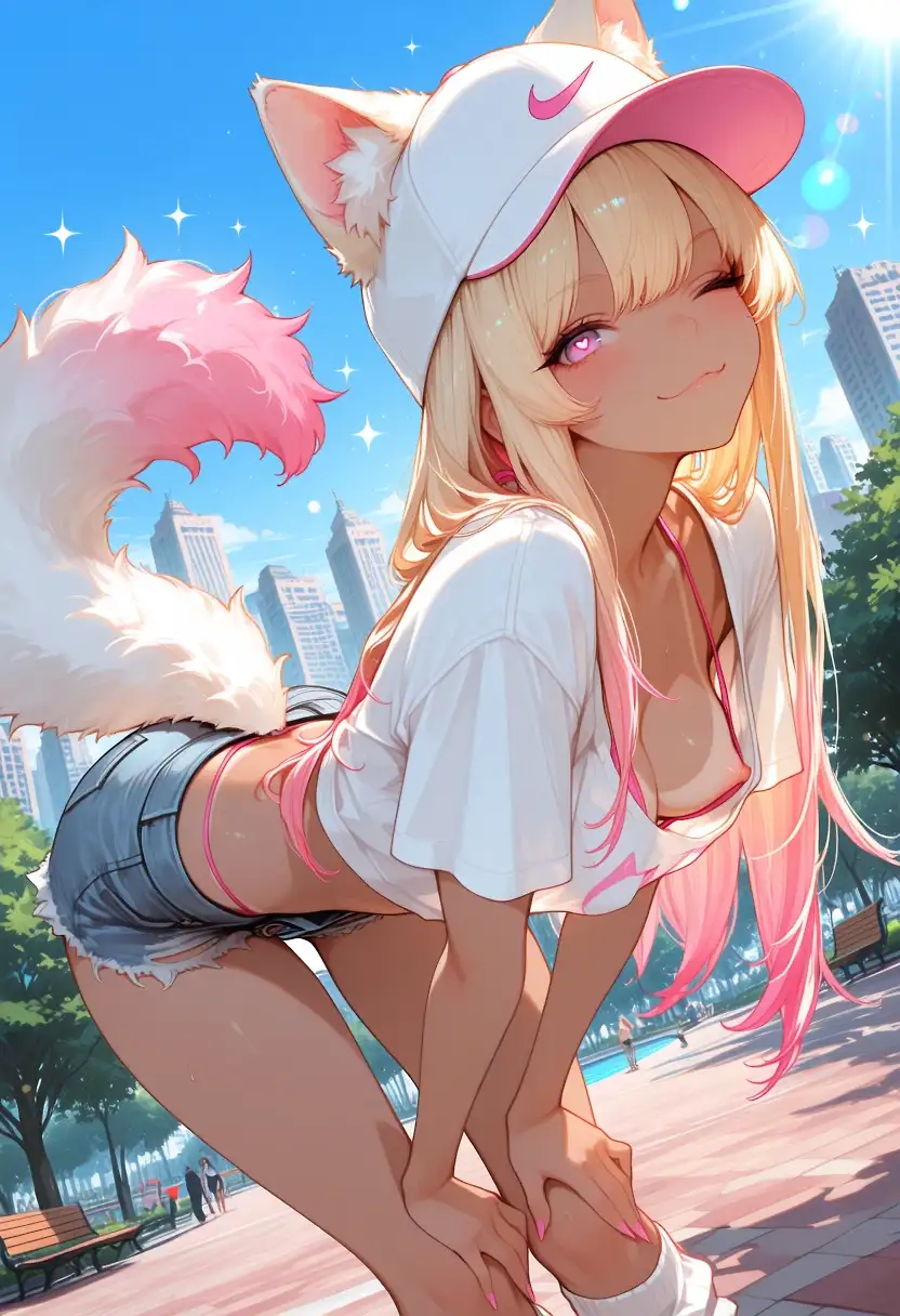 AI art 'Hot Summer Day'