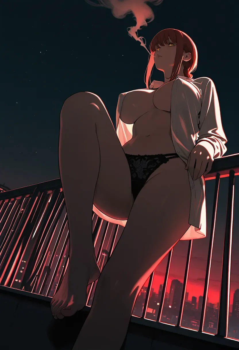 Makima Smoking