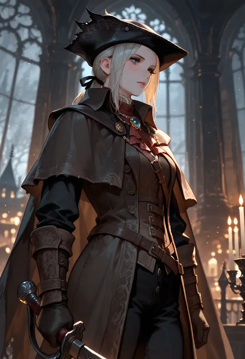 AI art 'Lady Maria of The Asstral Cocktower'