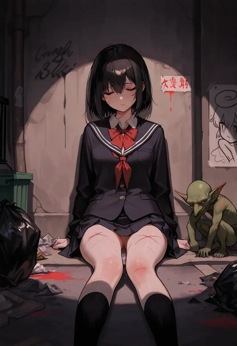 The dark alley