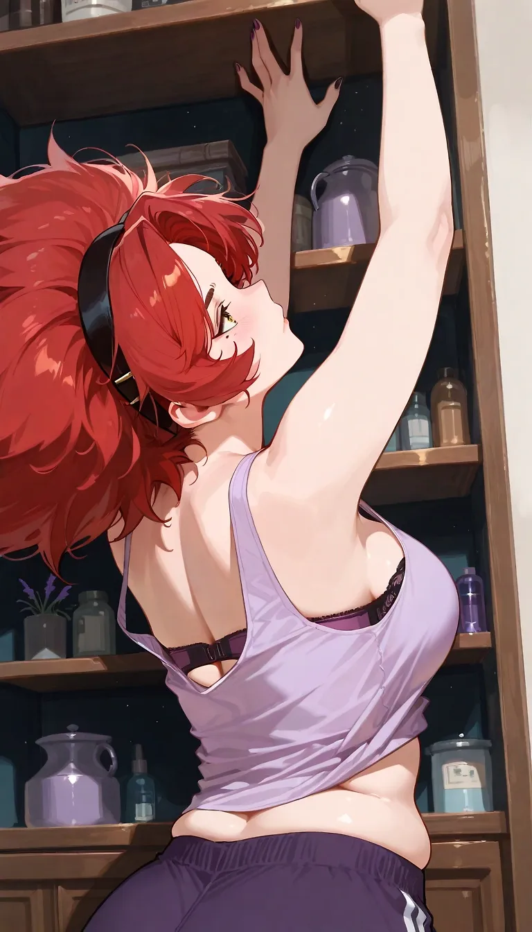 Reaching up