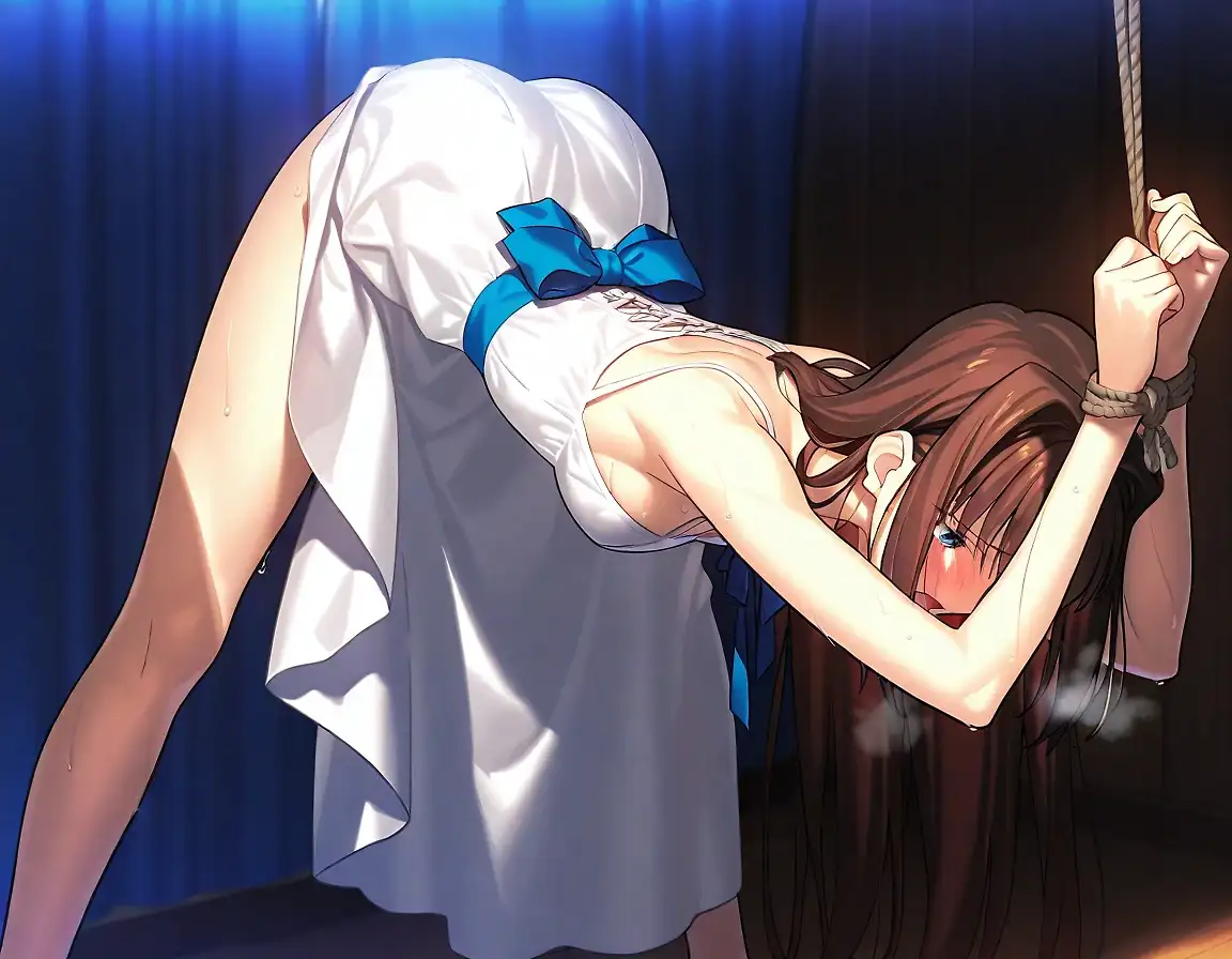 AI art 'Aozaki Aoko x Ryougi Shiki'