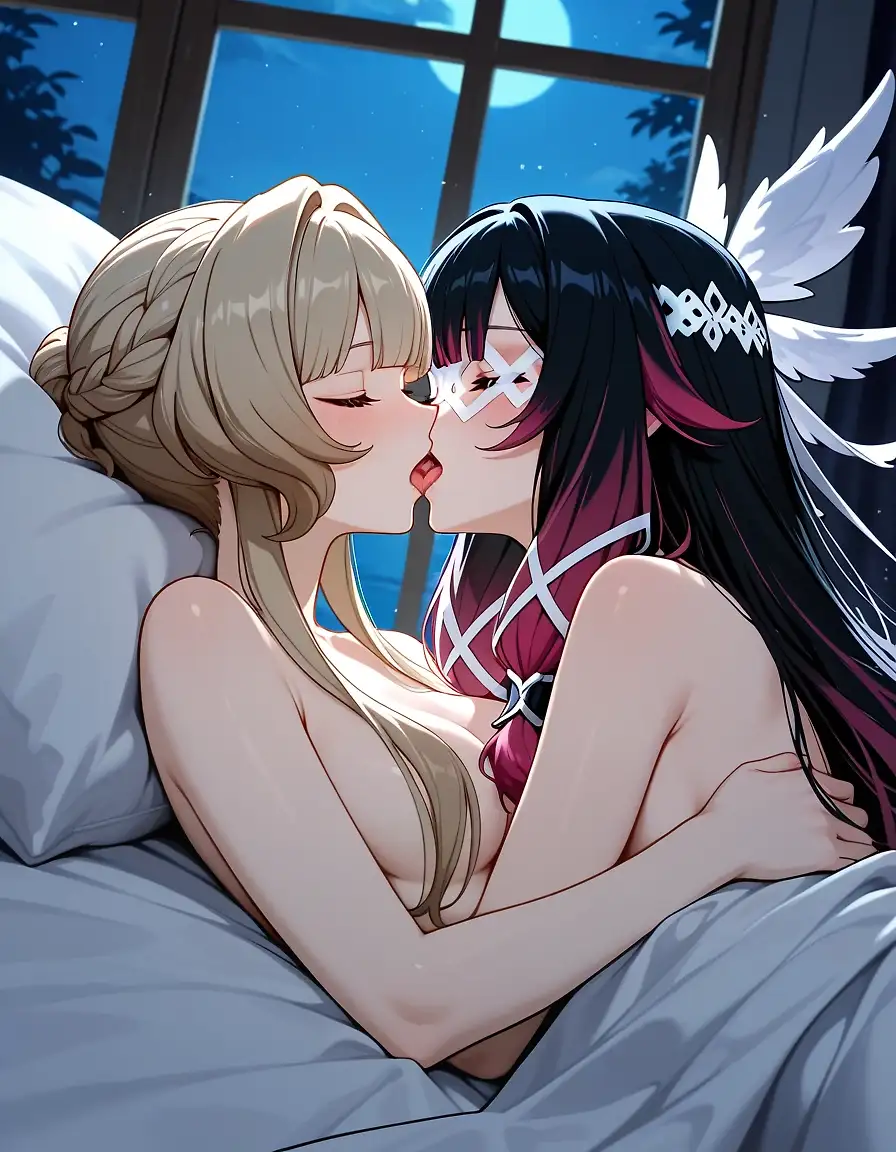 AI art "Together again"