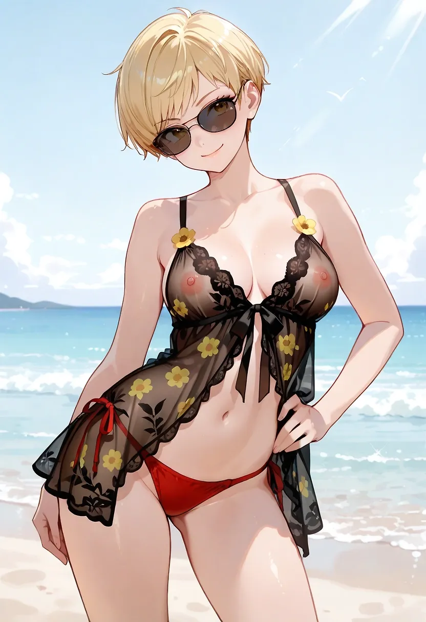 Beach Bukkake