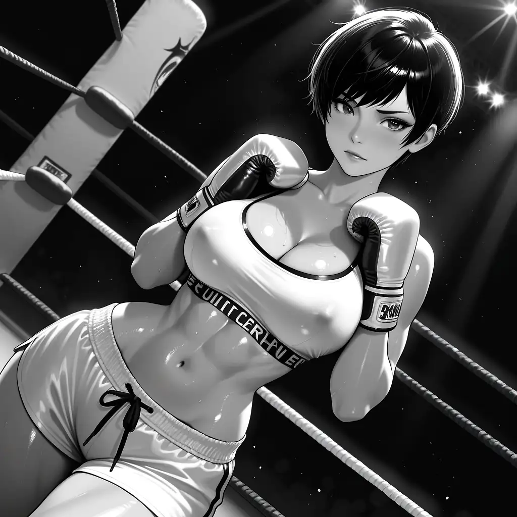 AI art "Breaking News: Challenger Raven Crow fights tonight!"