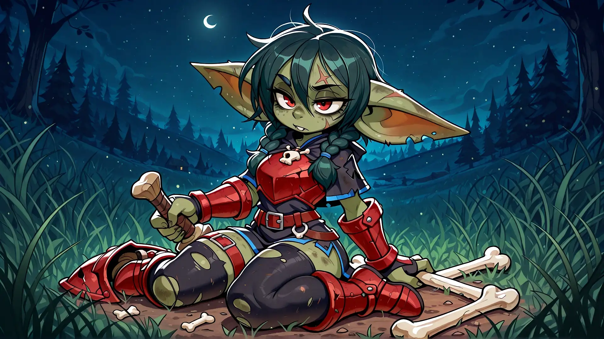 AI art "Goblin Scout Desktops"