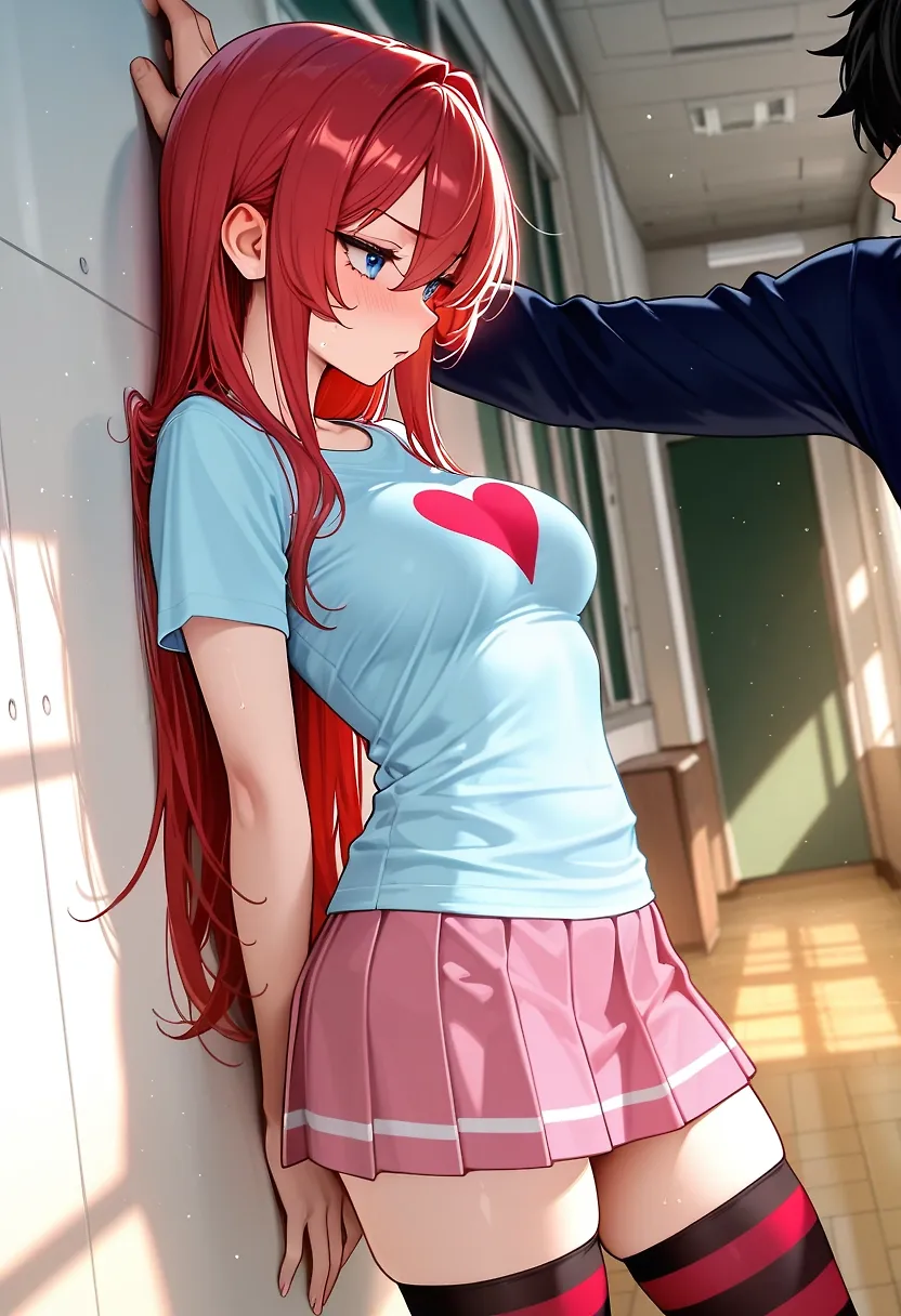 AI art "A Date With “Sweetheart”" with user description "Today’s date partner is Sweetheart.  She’s a tease, a flirt, a sassy girl who likes to follow her whims.  She knows how to string guys along, getting them to do what she wants when she wants.  But the only thing she likes more than a guy she can boss around is a guy who knows how to press *her* buttons."