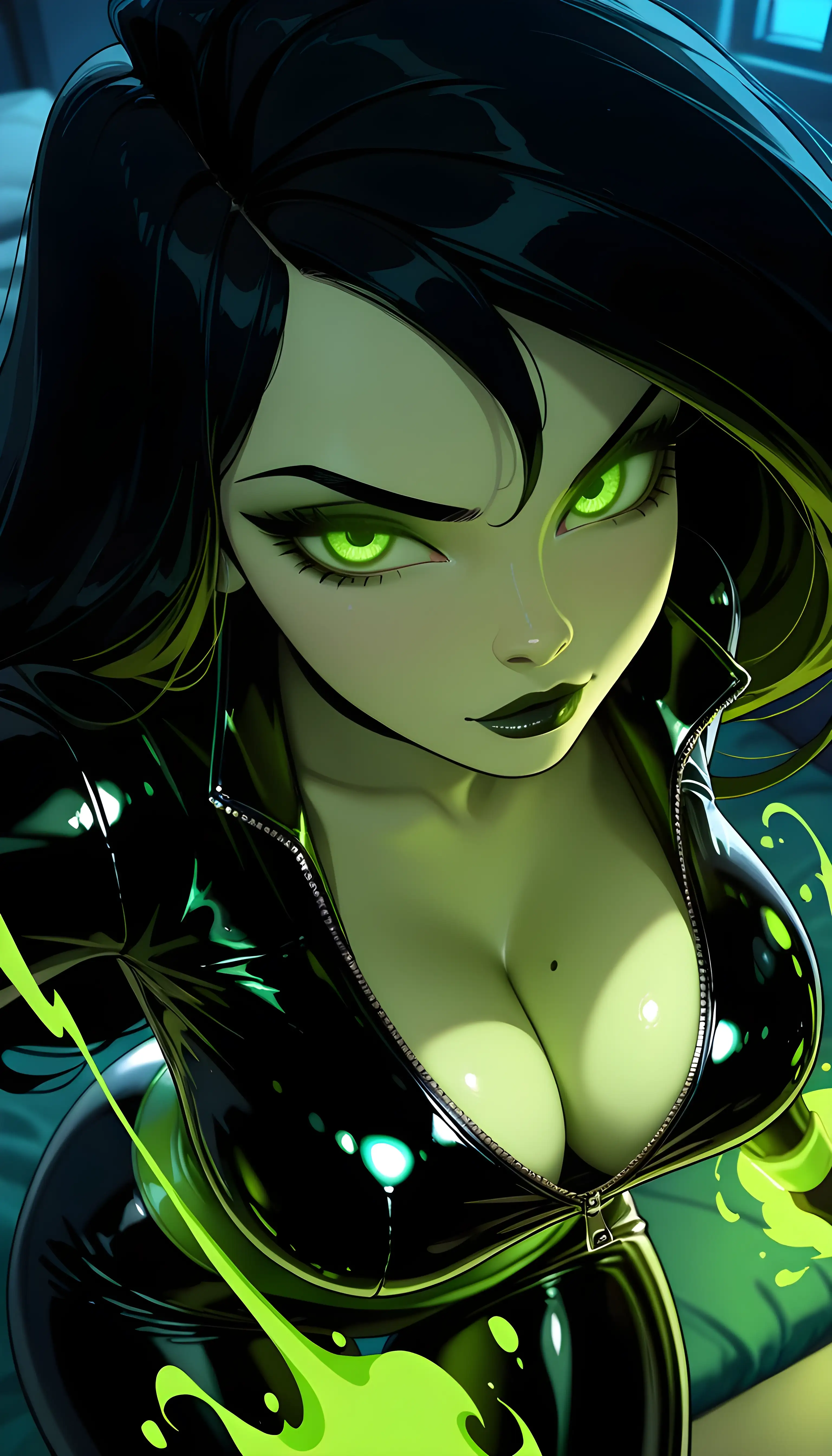 AI art 'Goth girls are all baddies until...'
