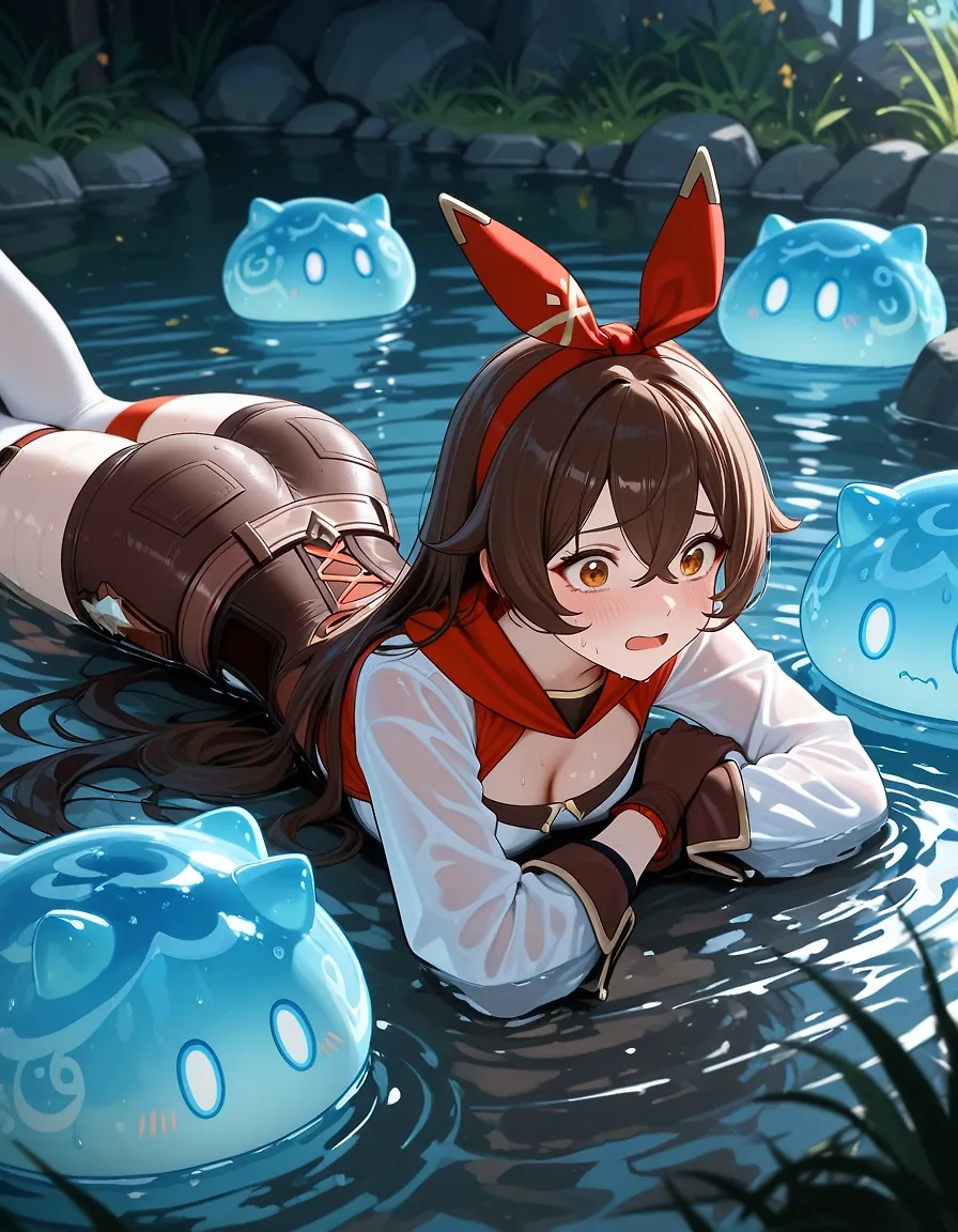 Amber part 5 The Fight against the Legendary Slime