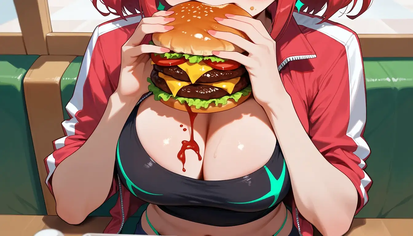 AI art 'Hamburger'