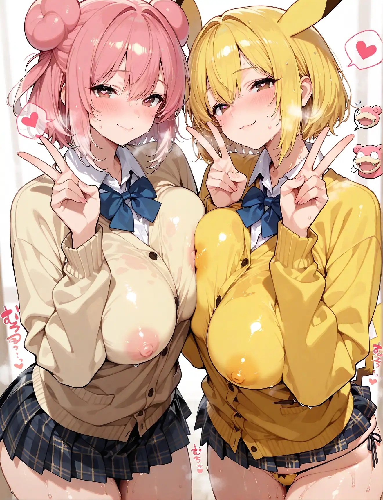 Pokémon high school girl concept (45)([EX4]Double Peace)