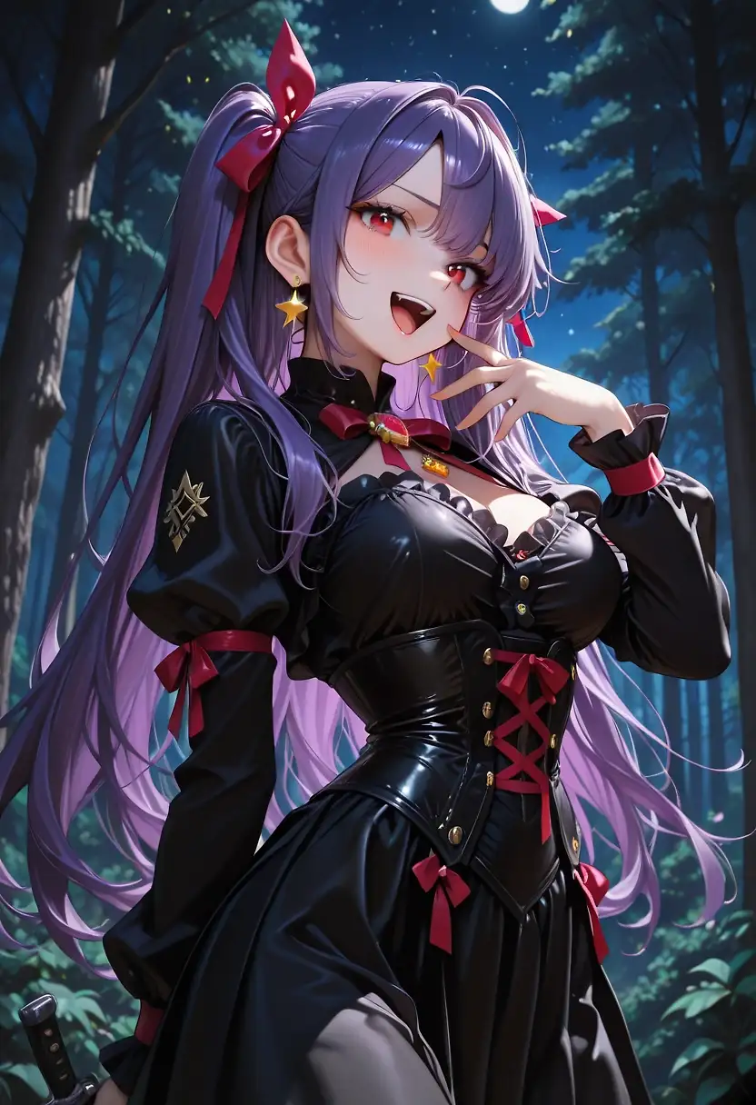 AI art '悪女'