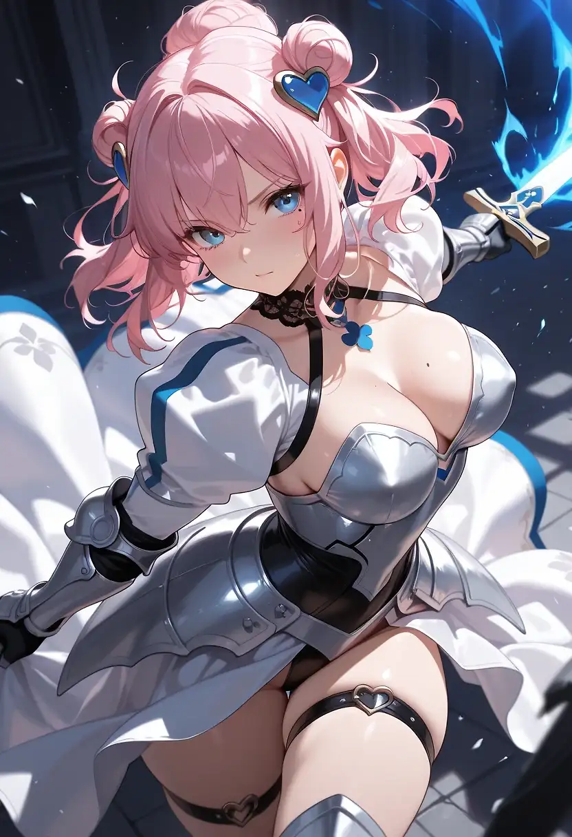 AI art 'Fate/ Stay Isla' with user description 'Between my DnD challenge I issued out, and the Fate stuff that spun off it with @zesoul, I got the thought in my mind "I wonder what Isla would look like as each of the Fate servant classes?" so I couldn't resist. I've not done enough of this stuff but I'm really loving fantasy Isla these past few days 💘

For those who don't know the servant classes, in order its: 
Saber, Archer, Lancer, Rider, Caster, Assassin, Berserker

As interesting as it would to see everyone else's OCs, I think its too similar to the DnD challenge in terms of themes (and we're probably all spent for credits after these back to back with the pirate stuff onwards😅 ). There's been some absolute gems posted this last week and its been awesome to be part of it 🤩'