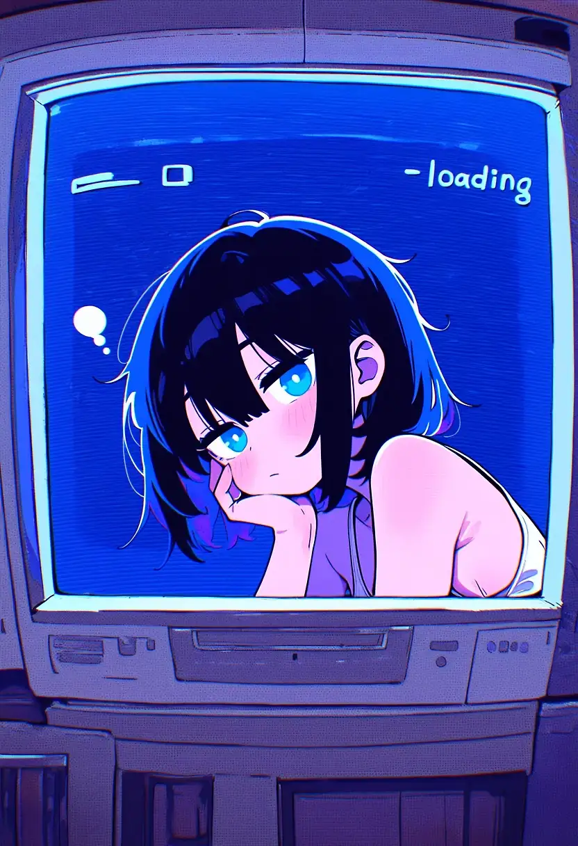 AI art "Loading test"