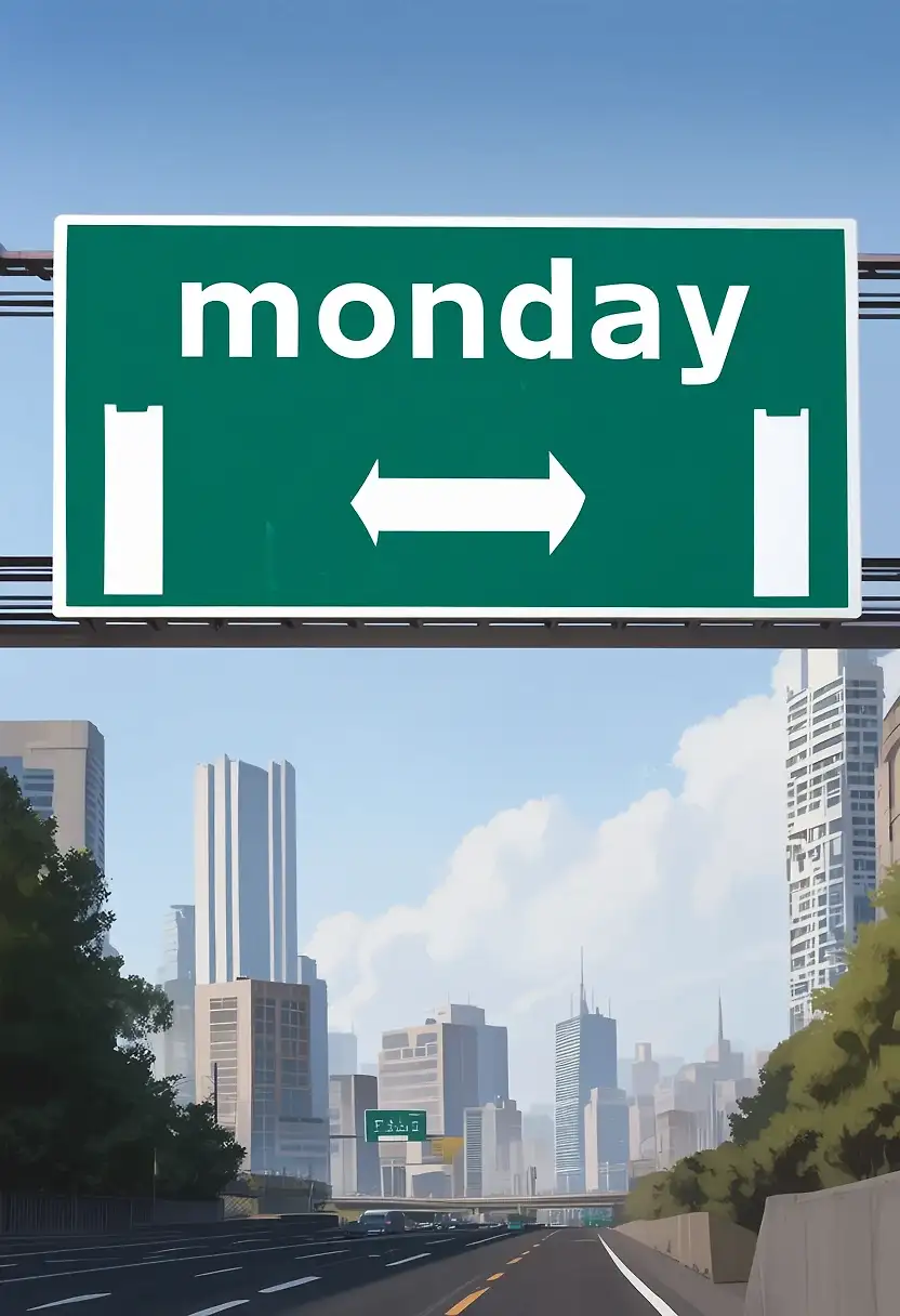 AI art "Fuck Mondays"