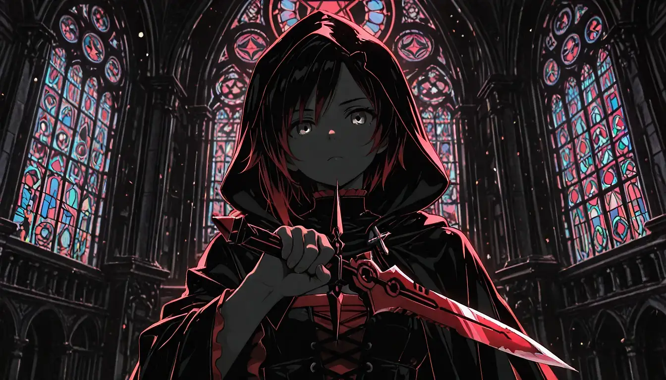 AI art "Cultist Ruby"