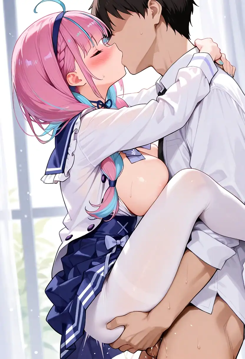 AI art 'Aku-tan's love making session'