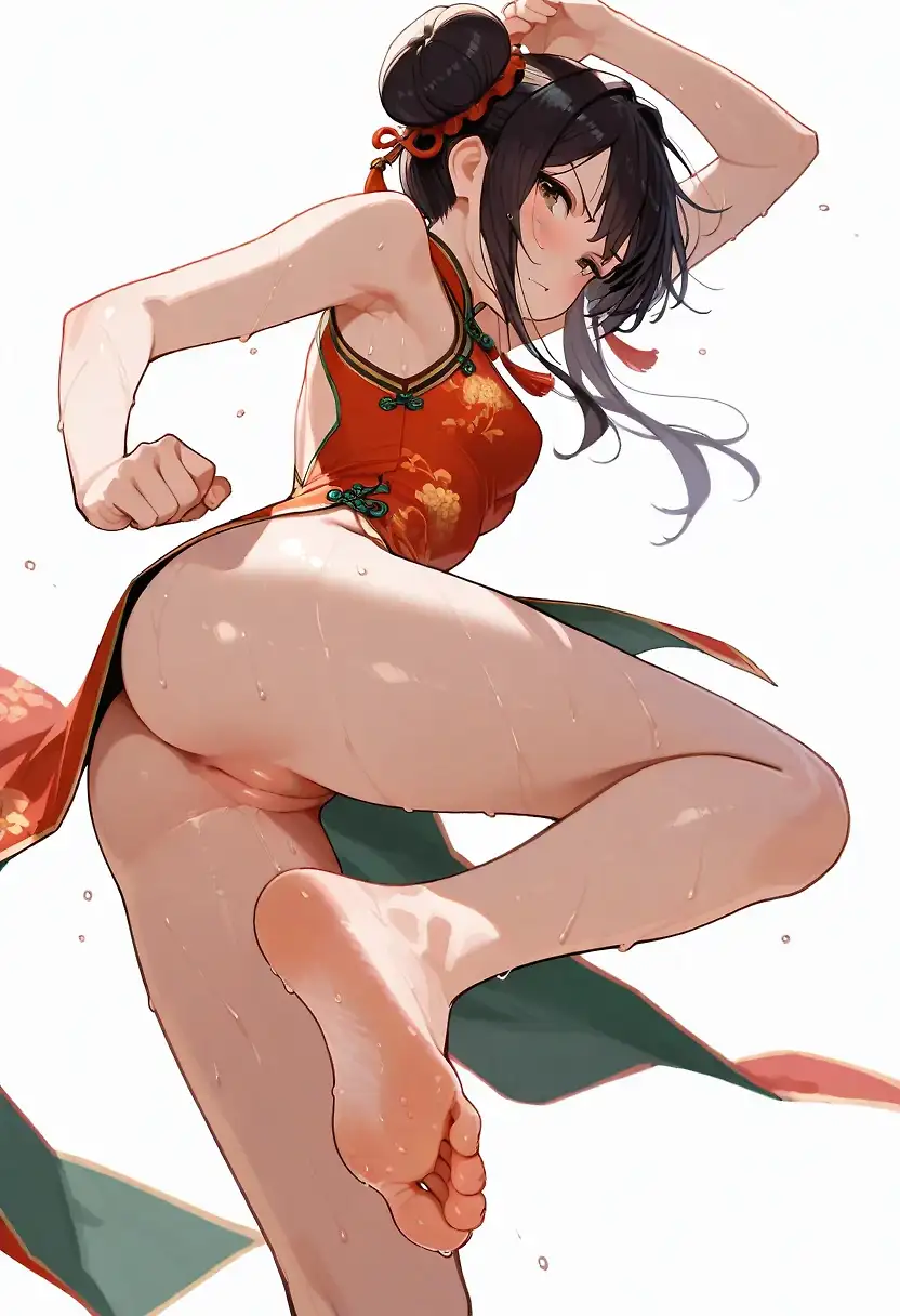 kick pose test