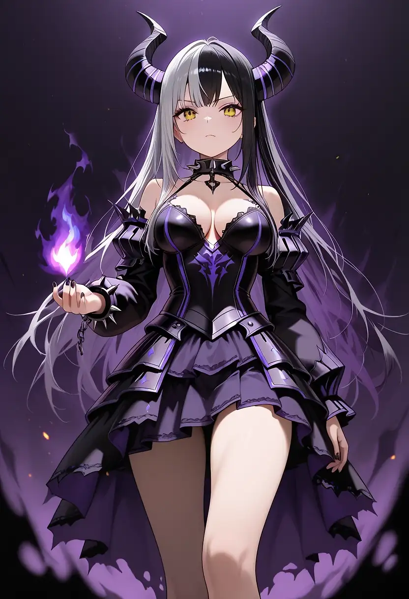 V (oc) demoness princess