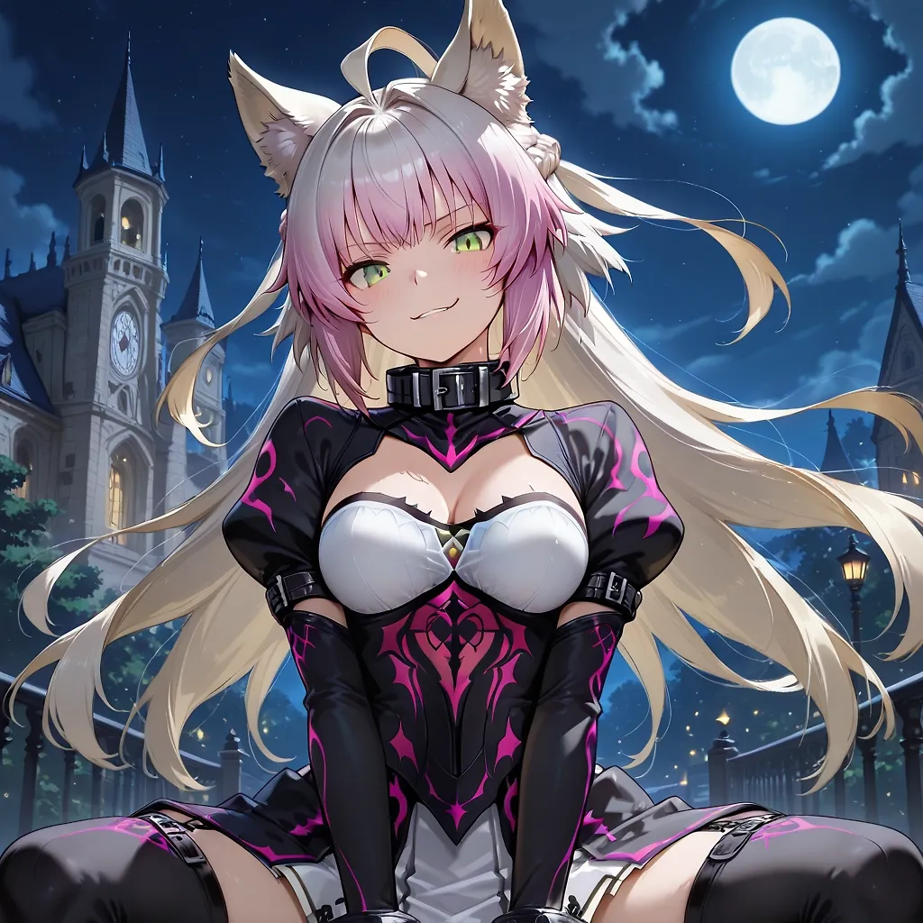 AI art "Darkly seductive Moon"