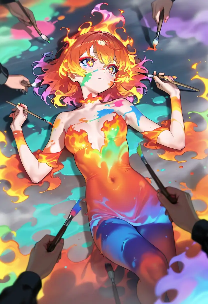 Similar AI art