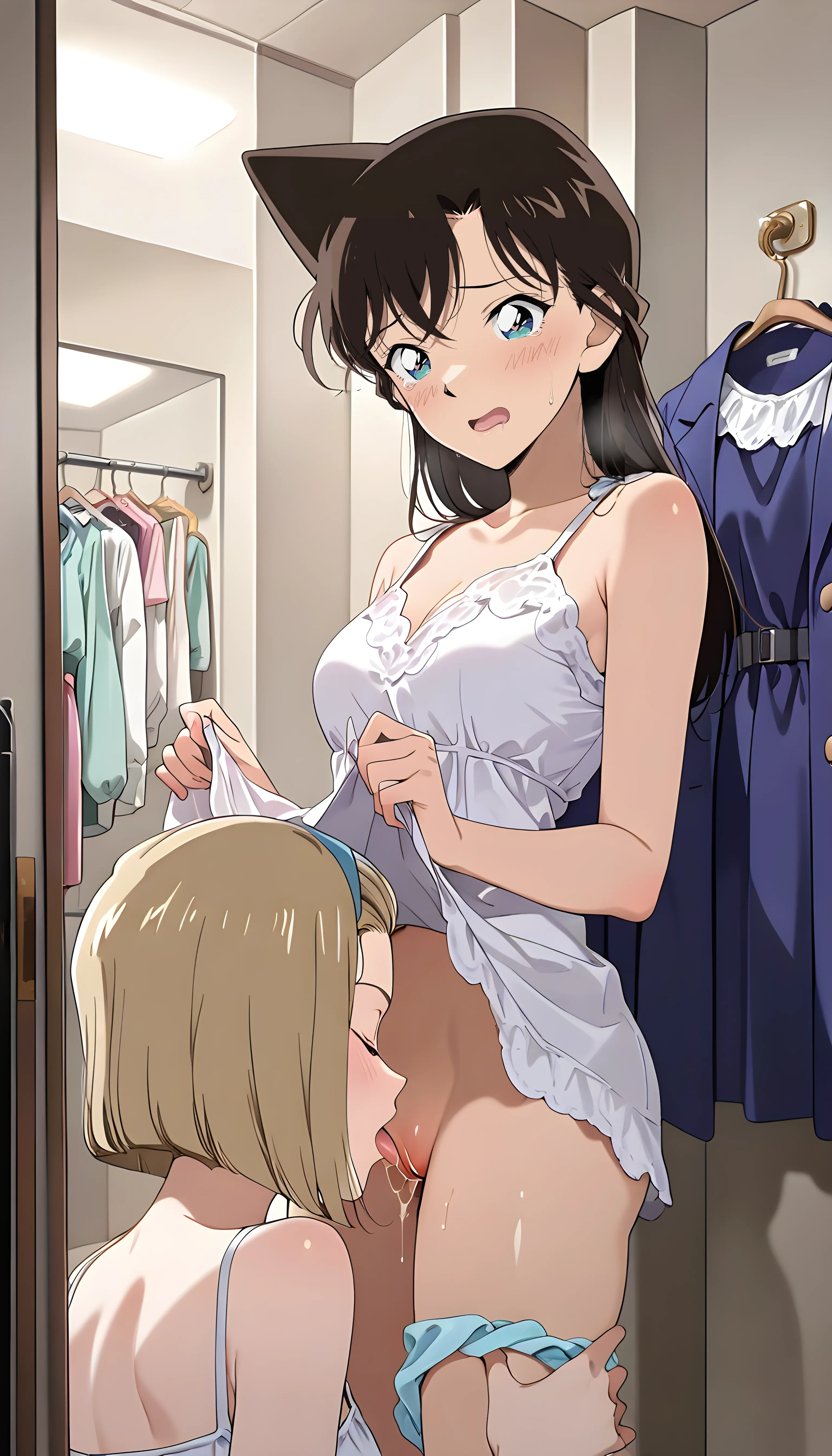 mouri ran and suzuki sonoko (meitantei conan), best Friends Shopping time