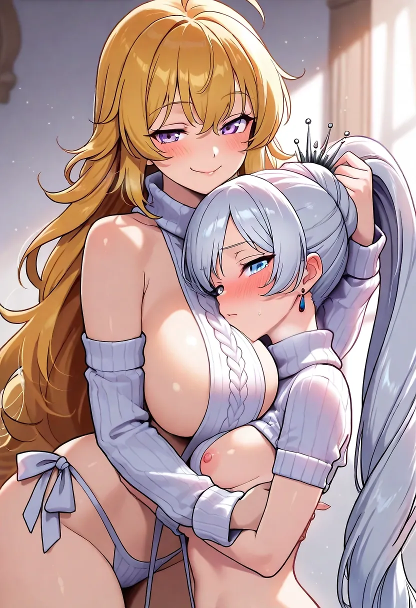 RWBY Yang x Weiss Yuri NSFW