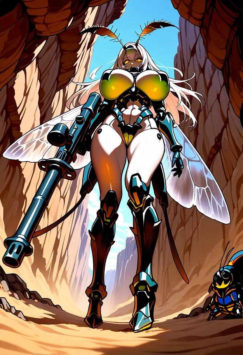 Moth girl (prototype 2)