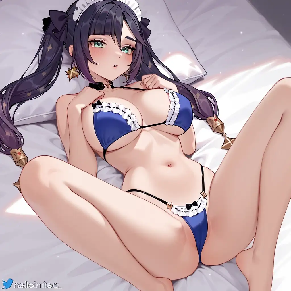 AI art "Maid Mona"