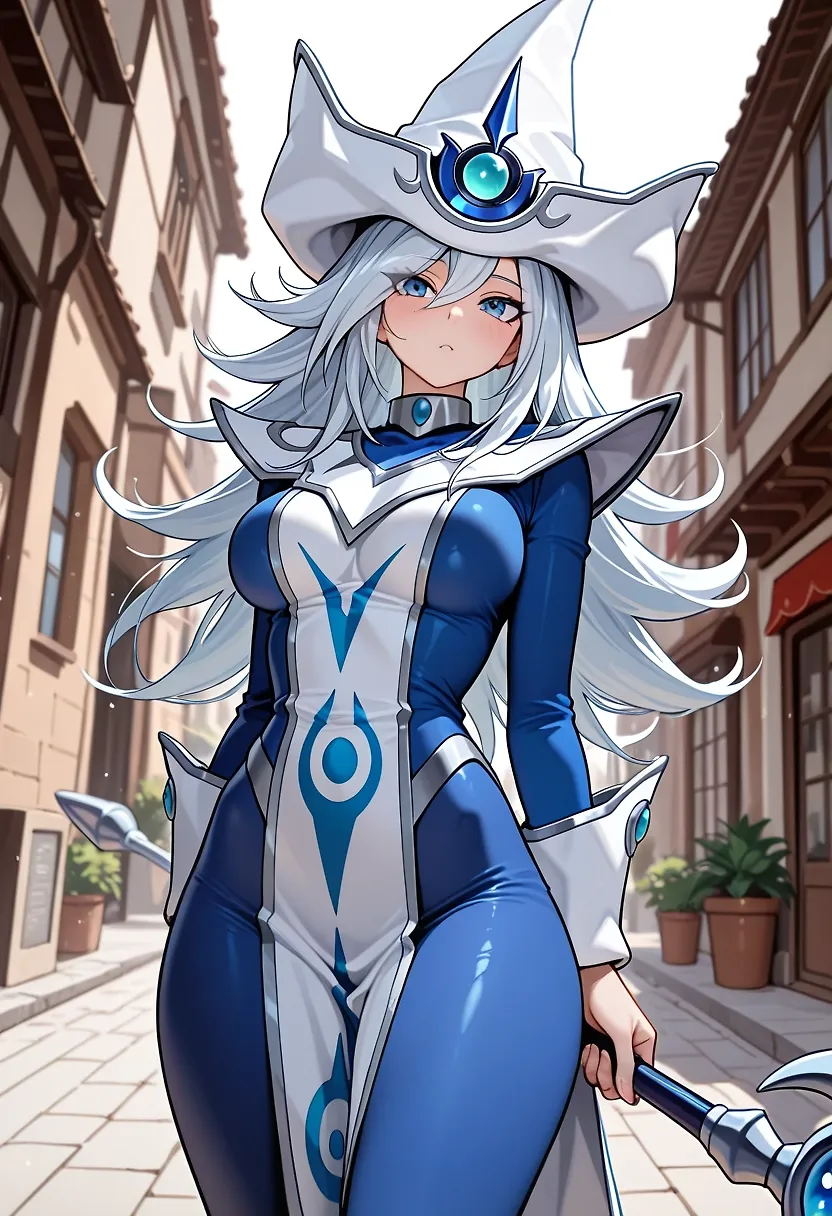 AI art "Silent magician"