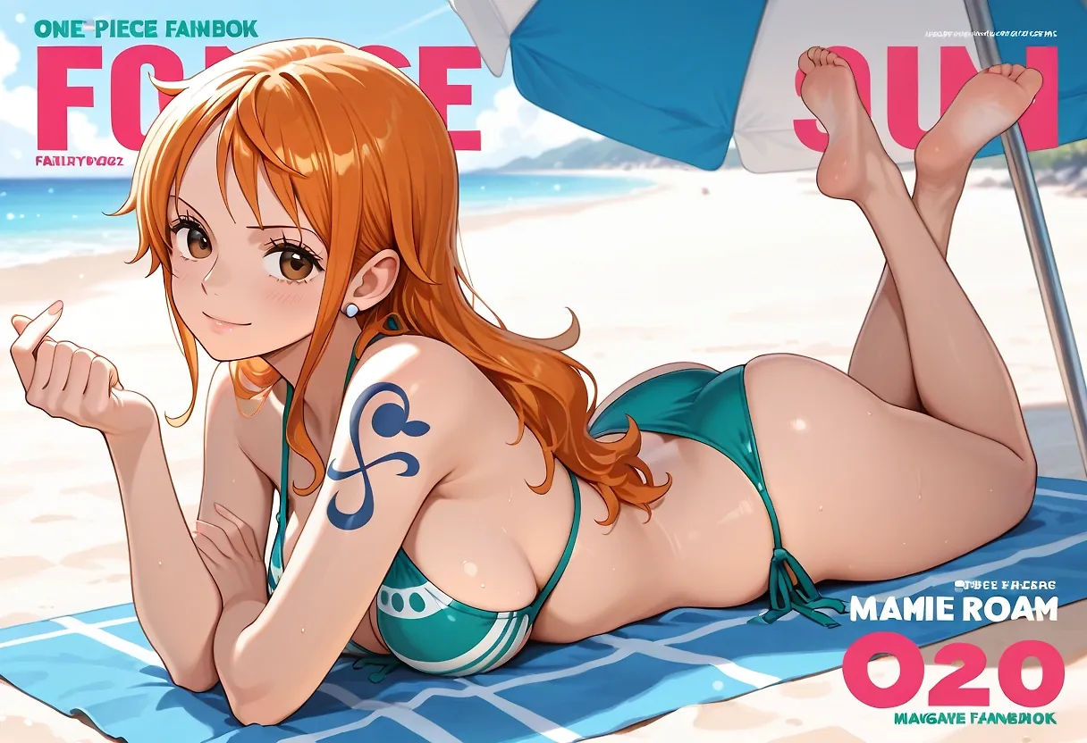 AI art "Girls of One Piece" with user description "1. Nami
2. Nico Robin
3. Nefertari Vivi
4. Yamato
5. Uta
6. Boa Hancock
7. Shirahoshi
8. Jewelry Bonney
9. Stussy
10. Vegapunk Lilith
11. Black Maria
12. Ulti
13. Charlotte Smoothie
14. Perona
15. Rebecca
16. Kouzuki Hiyori
17. Viola
18. Kikunojo"