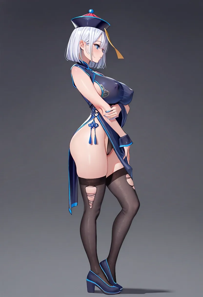 AI art "Jiangshi"