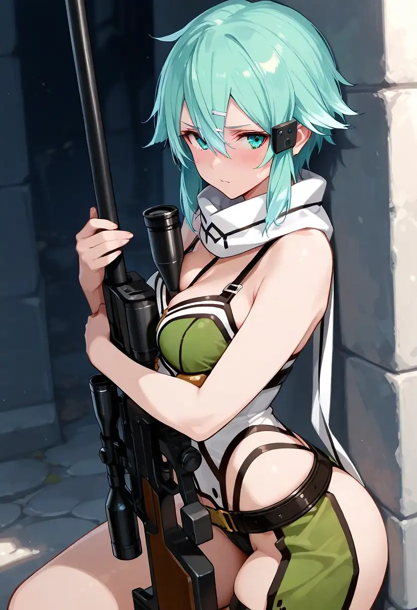Sinon up the wall