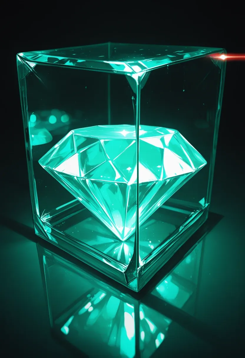 Night vision glass diamond heist. 🟢🟢