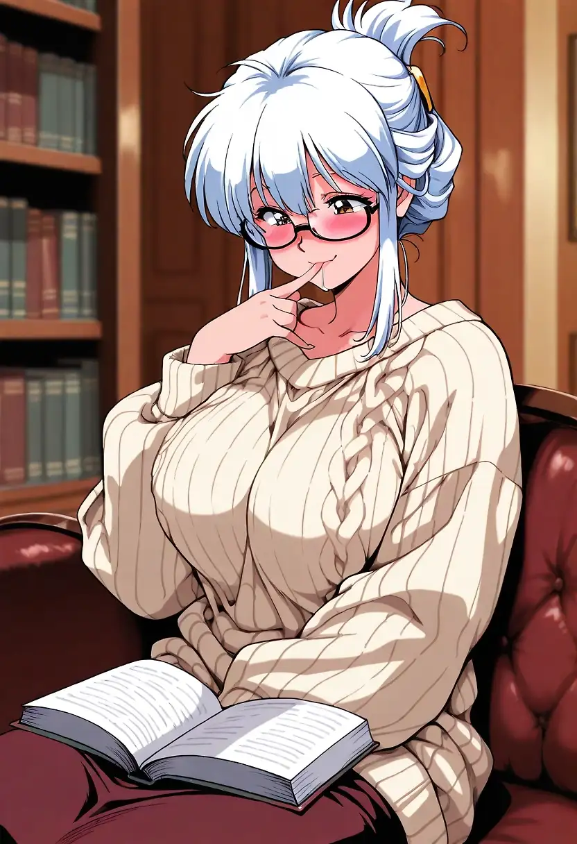 AI art "Librarian’s Daydream"