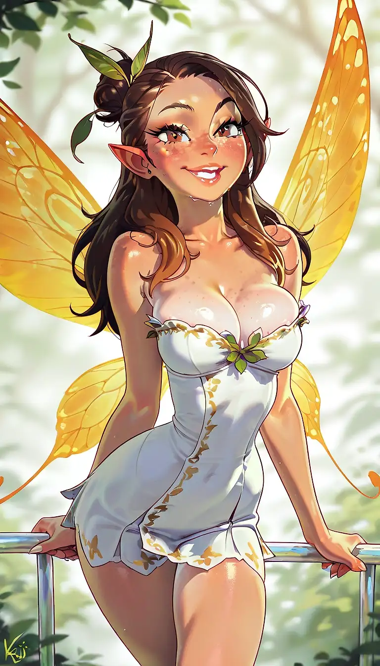 AI art "fairy invasion 1"