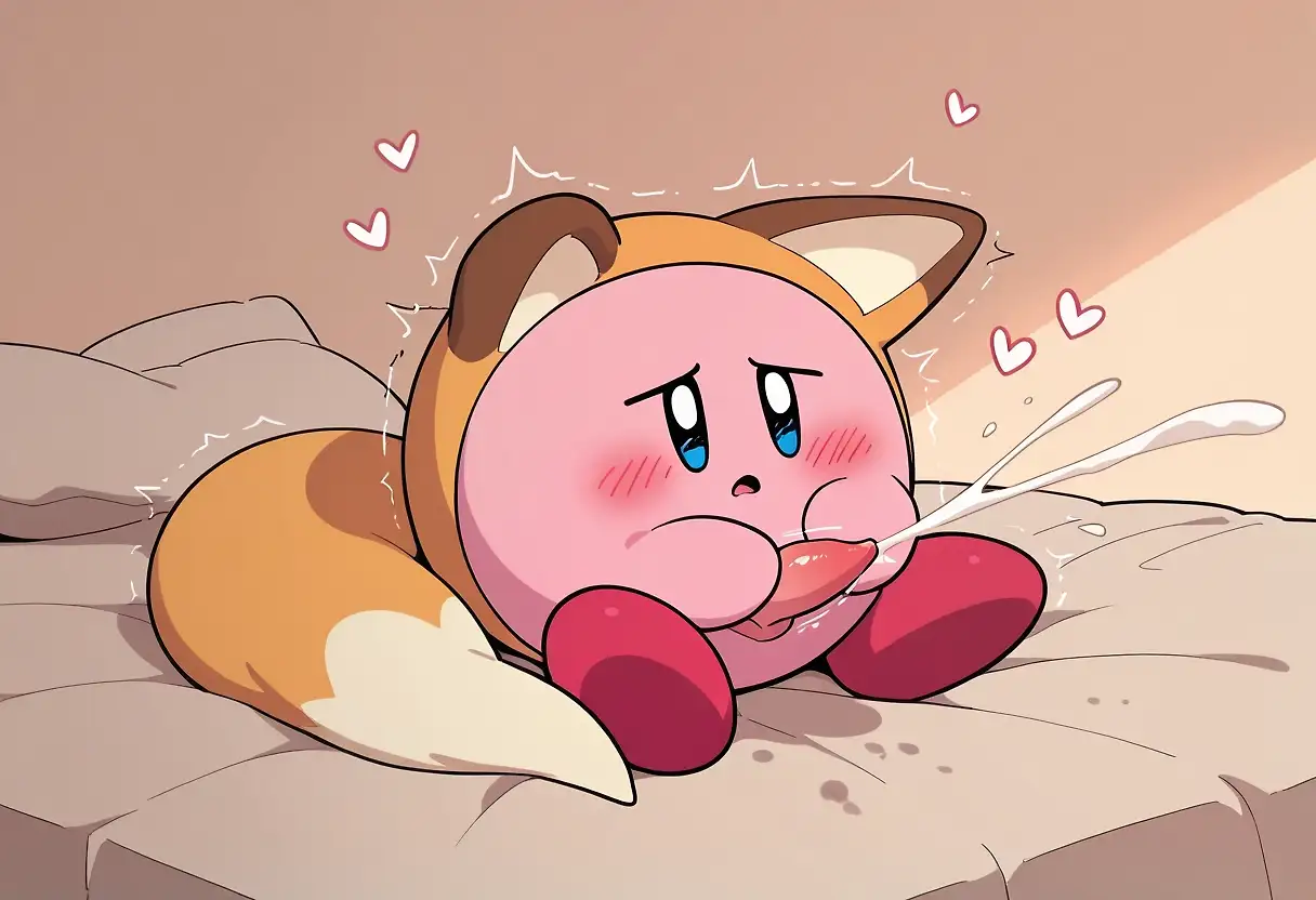 AI art "Kirby male fox copy ability"