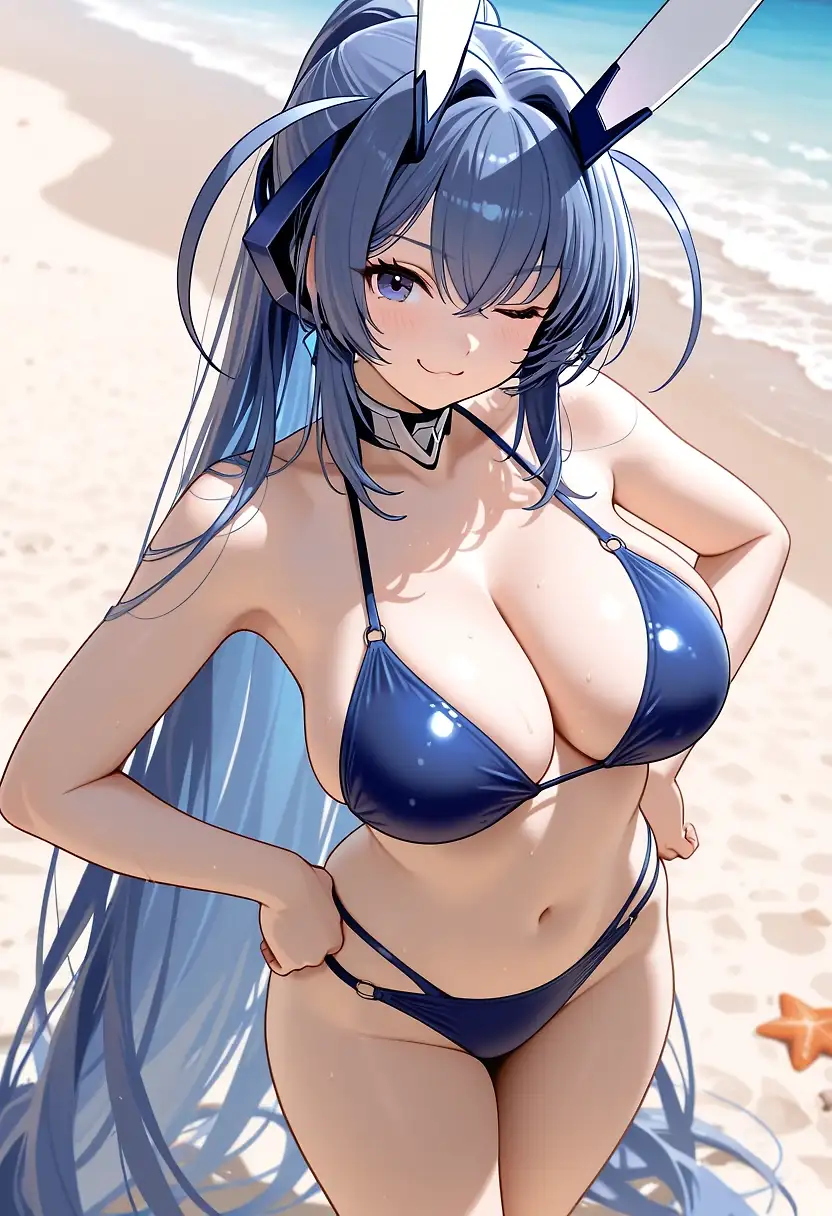 AI art "Can't take your eyes off her"