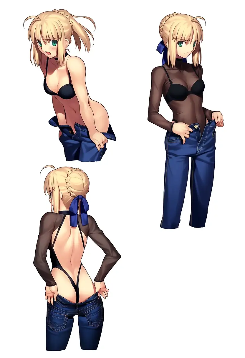 AI art 'Should Saber Become A Model?'