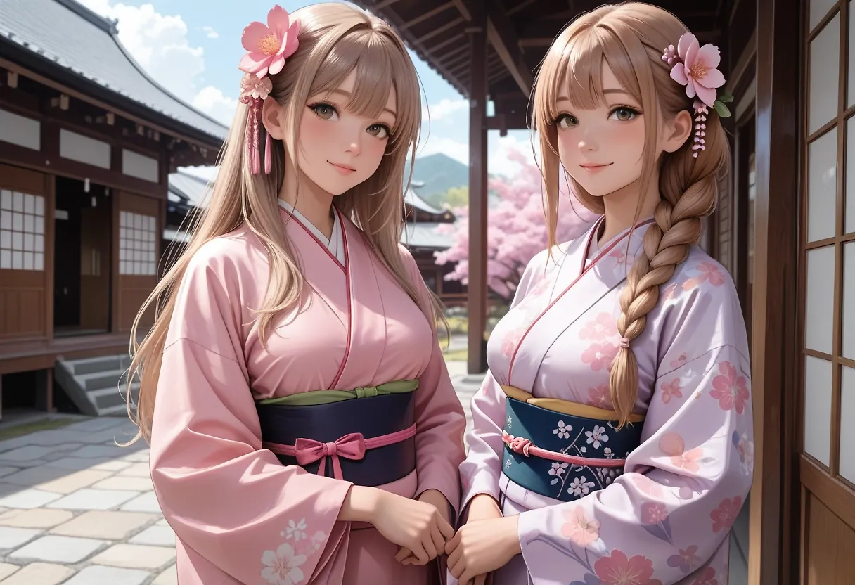 Old Japanese houses
